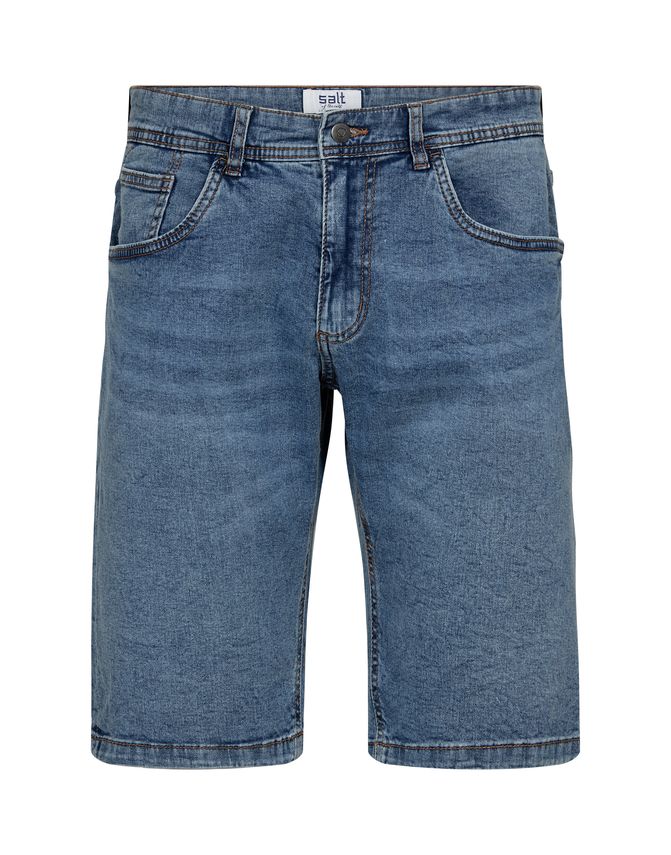 SALT light weight denim shorts Light Blue