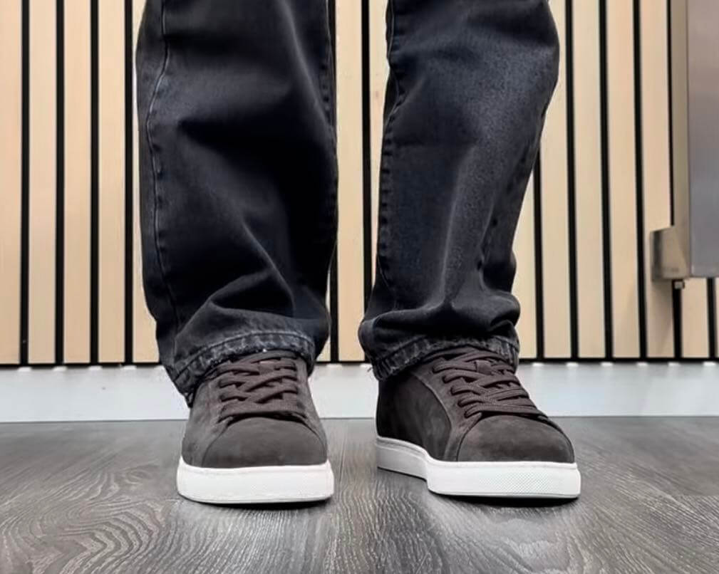 Evan New Suede Sneakers Brown