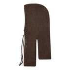 Co'Couture Gina Balaclava Knit Dark Brown