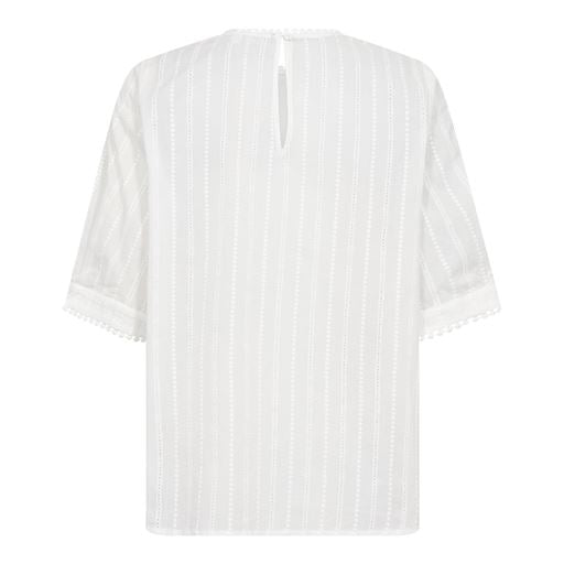 Co'Couture Bessi SS Blouse Off White