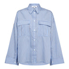 Co'Couture Anica LS Shirt Blue