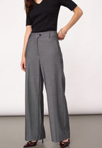 Co'Couture Jacky Wide Pant Mid Grey