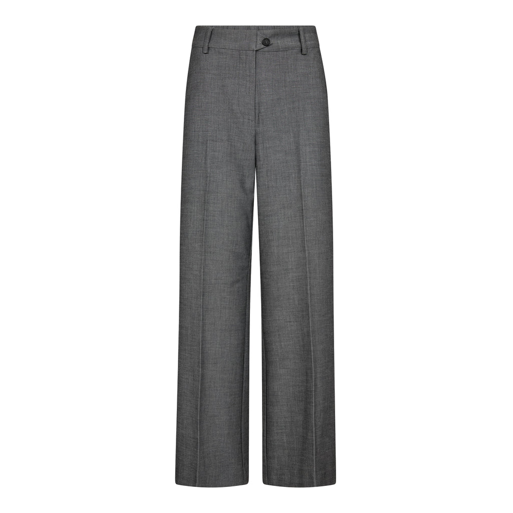 Co'Couture Jacky Wide Pant Mid Grey