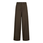 Co'Couture Luna Wide Pant Dark Brown
