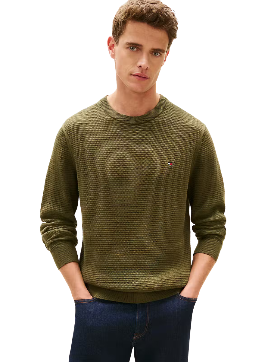 Seasonal Structure Crew Neck Dark Artichoke