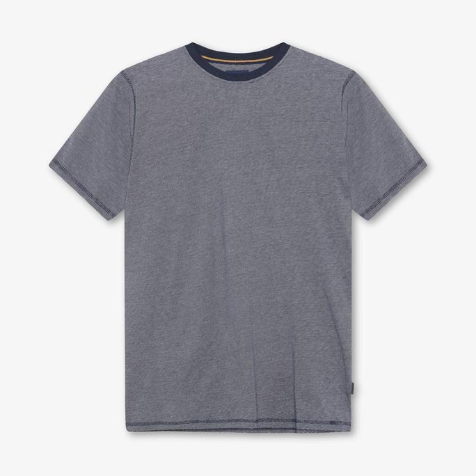 YannSi Mini Stripe Tshirt Deep Marin