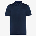 ThomasSI Pocket Tech Polo Blue Captain