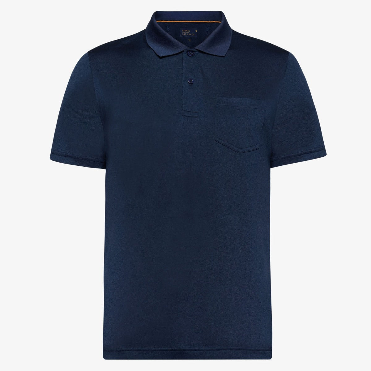 ThomasSI Pocket Tech Polo Blue Captain