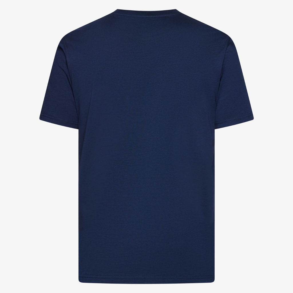 FinnSi Front Print Tee Blue Captain