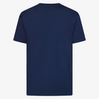 FinnSi Front Print Tee Blue Captain