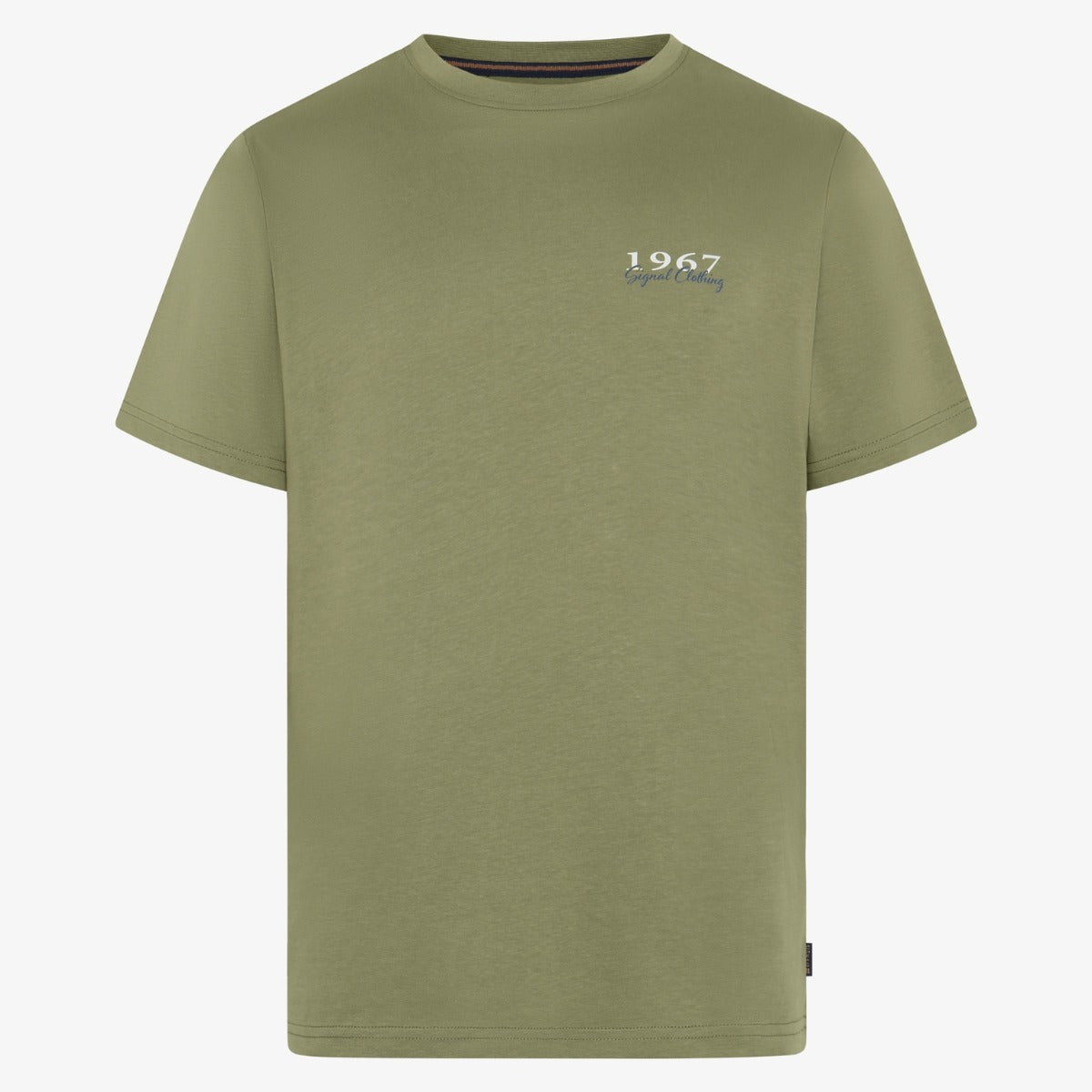 FrodoSi Chest Print Tee Oil Green