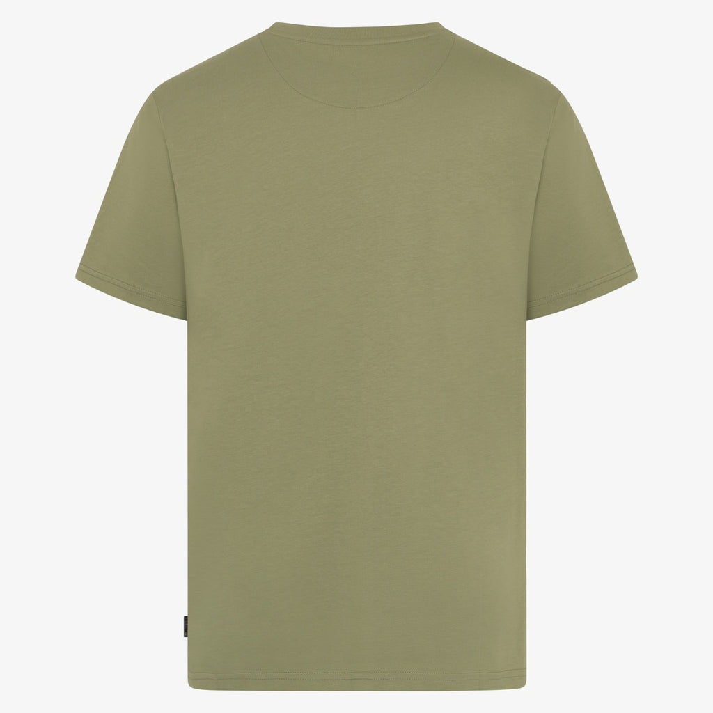 FrodoSi Chest Print Tee Oil Green