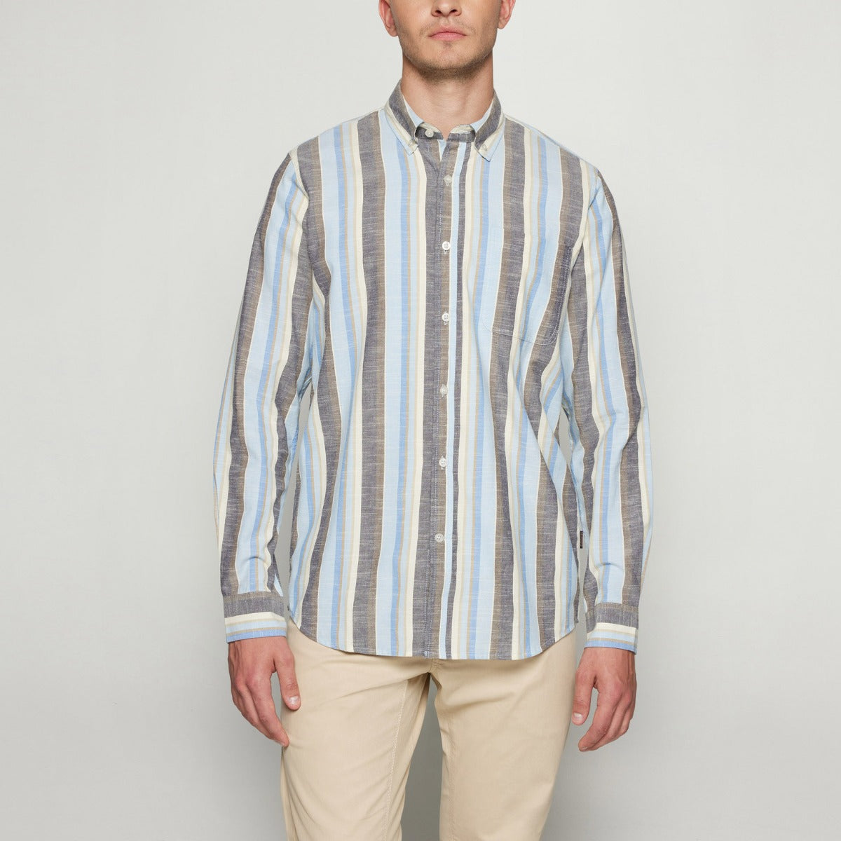 GustavSi Slub Strip Blue Captain
