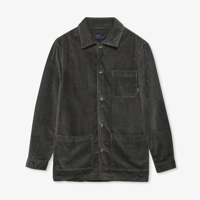 Signal 15867 MackSi Hv. Cord Overshirt Brown
