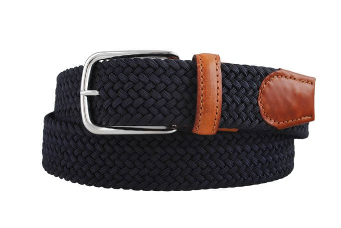 6806/35  Belt Navy ribbon