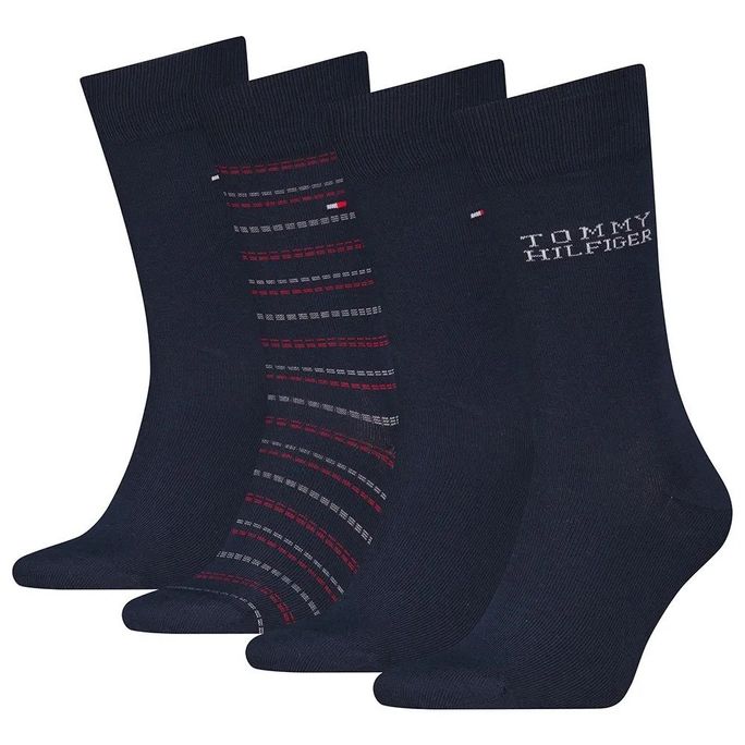 Th Men Sock 4P Tin Giftbox Navy