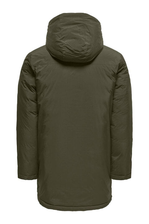 Global Parka Jacket Olive Night