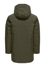 Global Parka Jacket Olive Night