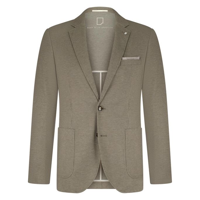 Born With Appetite Fame Blazer Brown