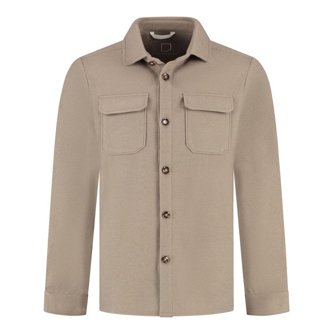 Born With Appetite "REGGIE SHIRTJACKET" Beige