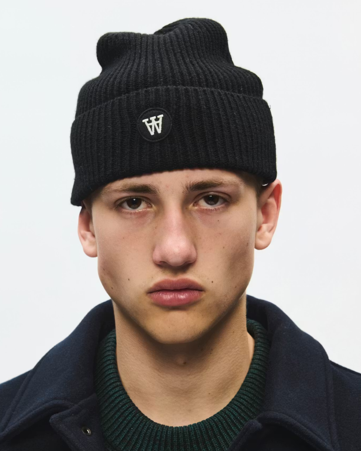 Wood Wood Vin beanie Black