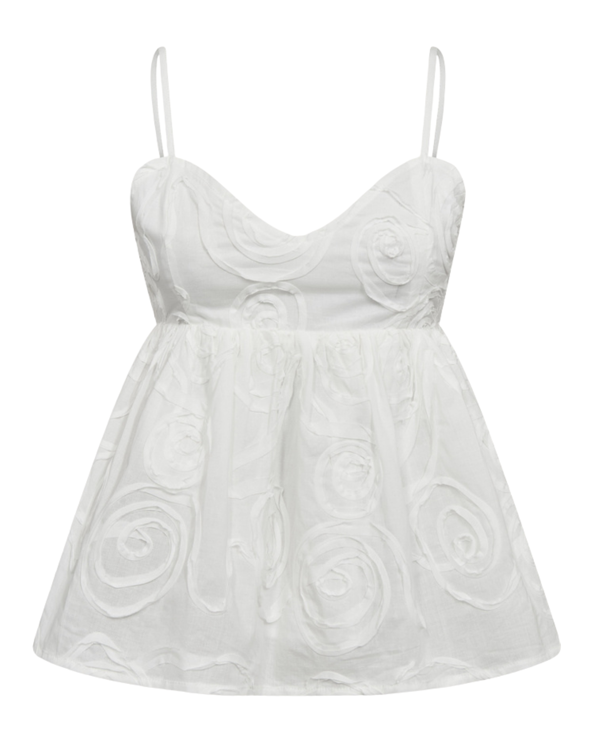 Co'Couture Leya Singlet Top White