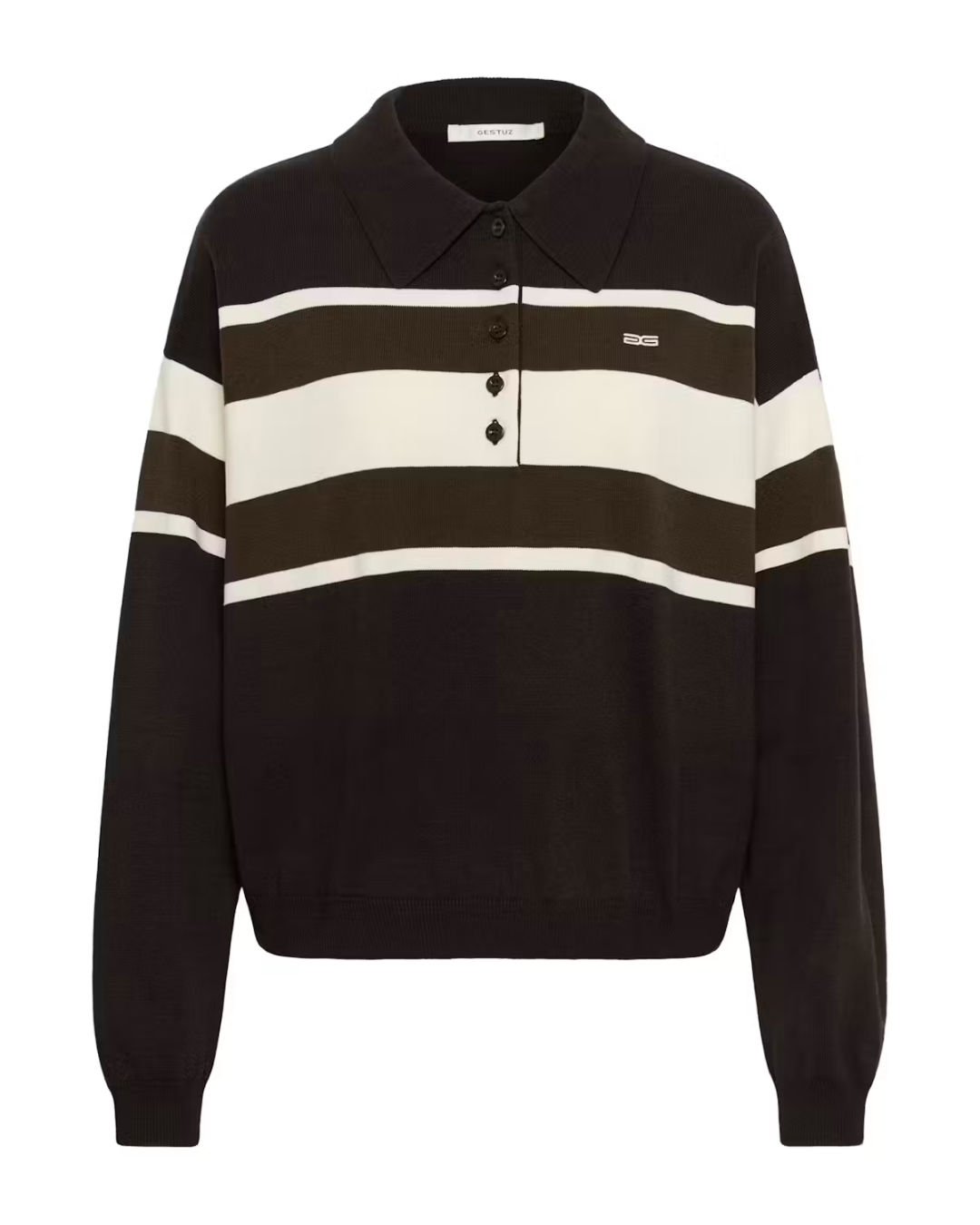 Gestuz Alexu Polo Pullover Ganach