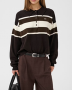 Gestuz Alexu Polo Pullover Ganach