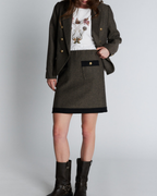 PBO 1509 Marmonti Skirt Black/Beige