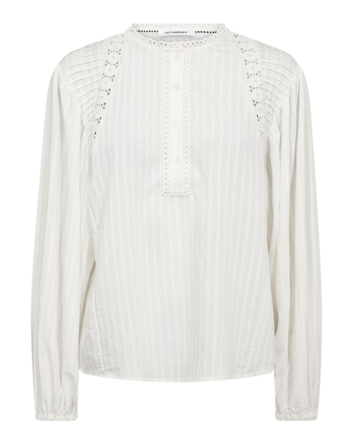 Co'Couture Senne Lace Blouse White