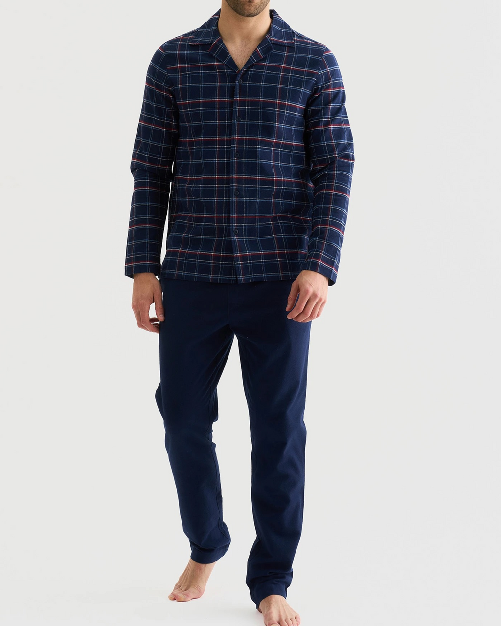 JBS Pyjamas Flannel Nattøj Multifarvet