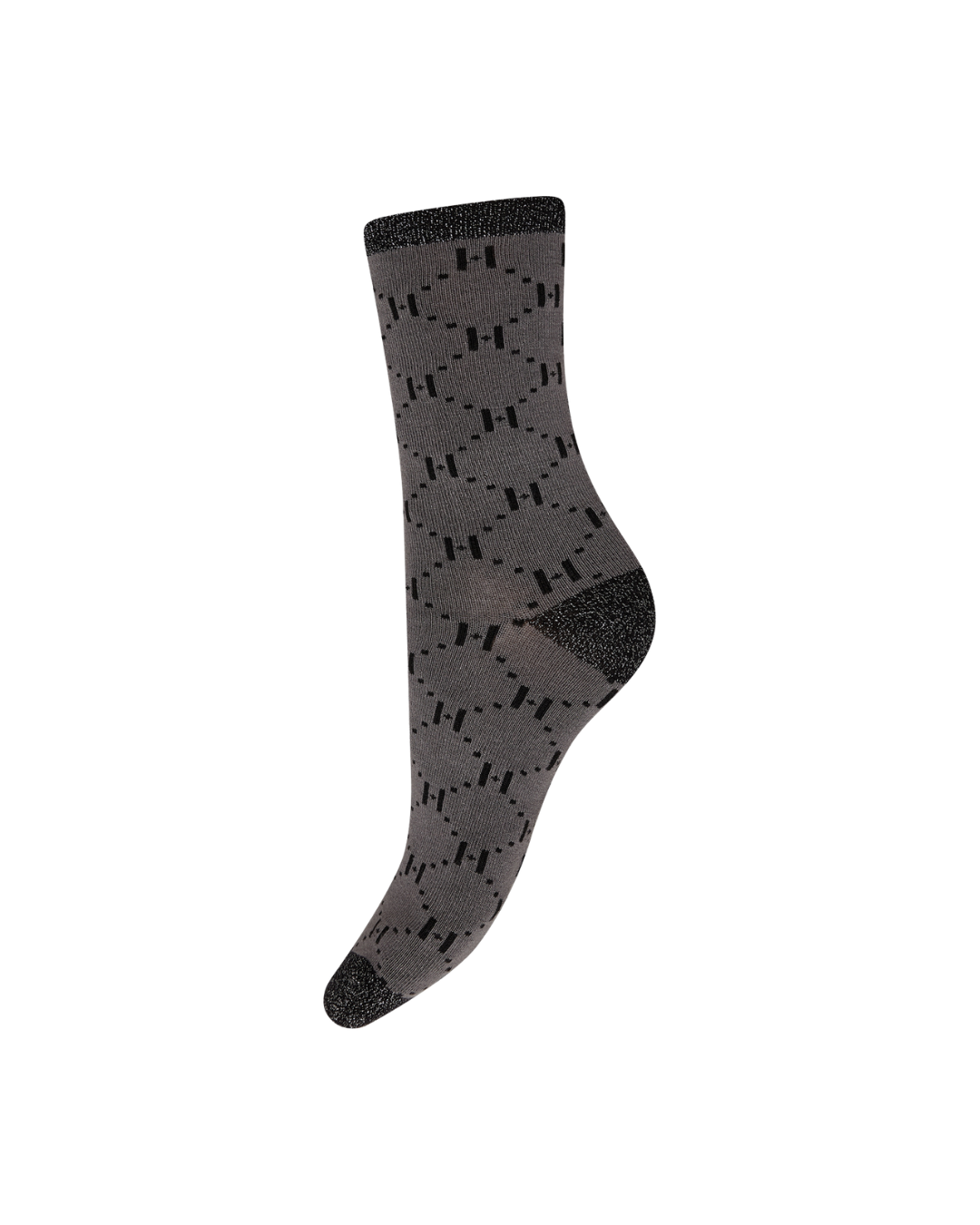 Hype The Detail Ankle Logo Sock Grey