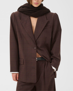 Gestuz Lavana Blazer Brown Check