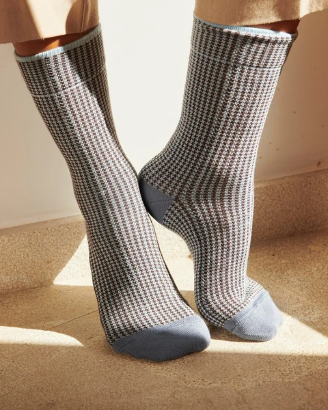 MP Denmark Nina Socks Dark Brown