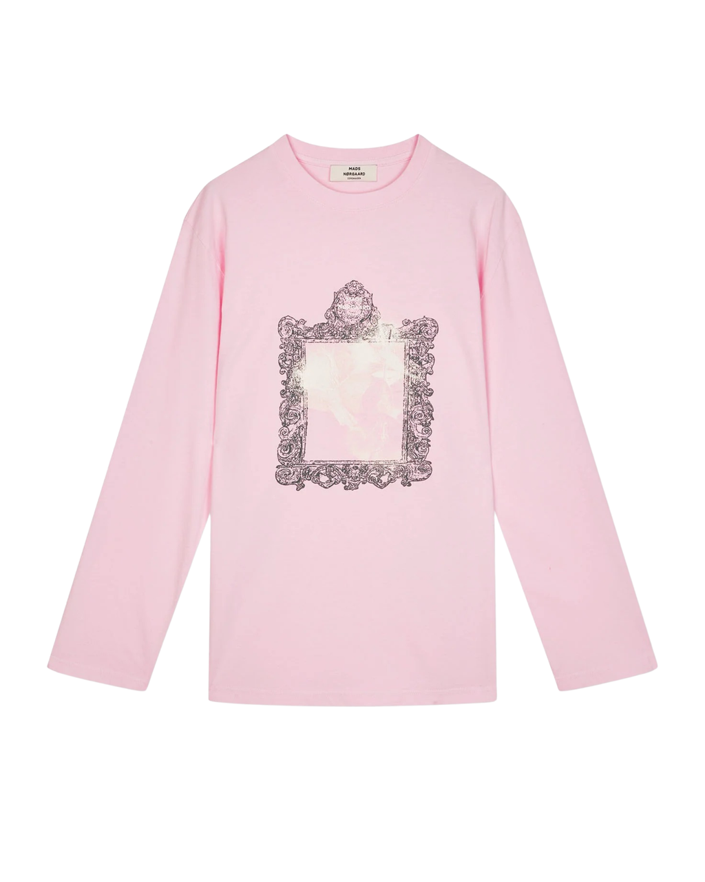 Mads Nørgaard Cotton Jersey Jerry Tee LS Pink