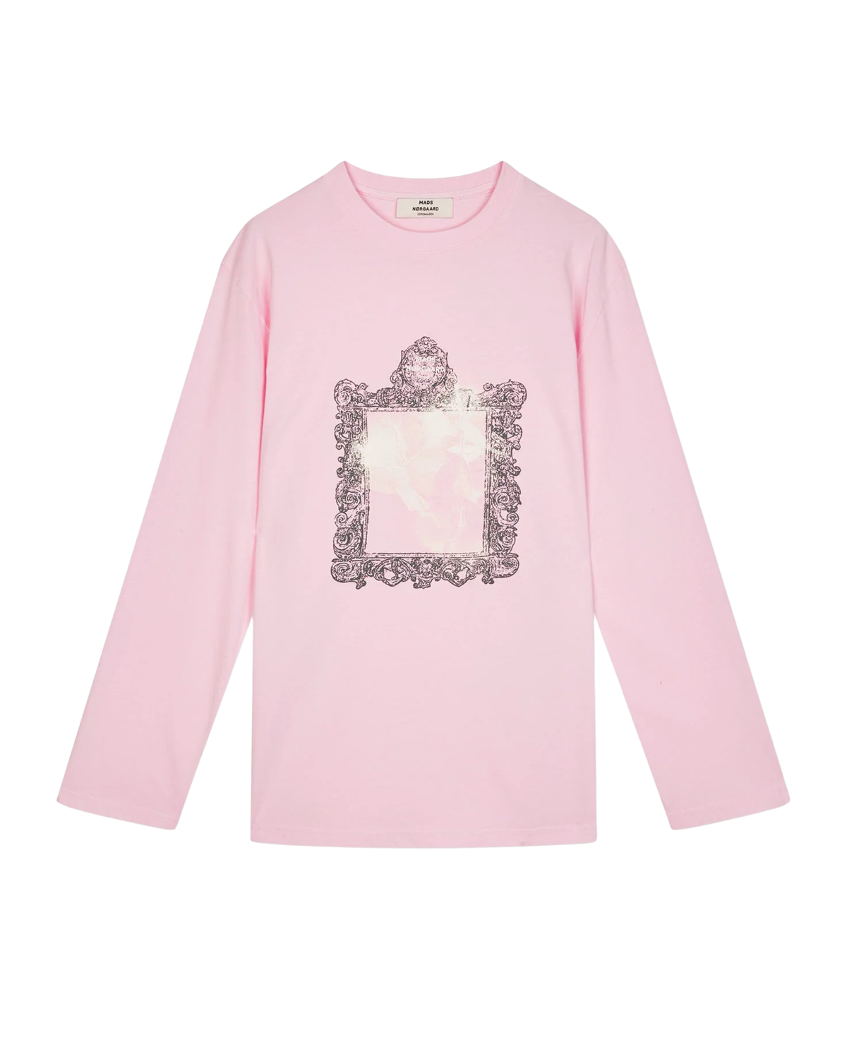 Mads Nørgaard Cotton Jersey Jerry Tee LS Pink