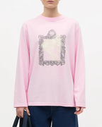 Mads Nørgaard Cotton Jersey Jerry Tee LS Pink
