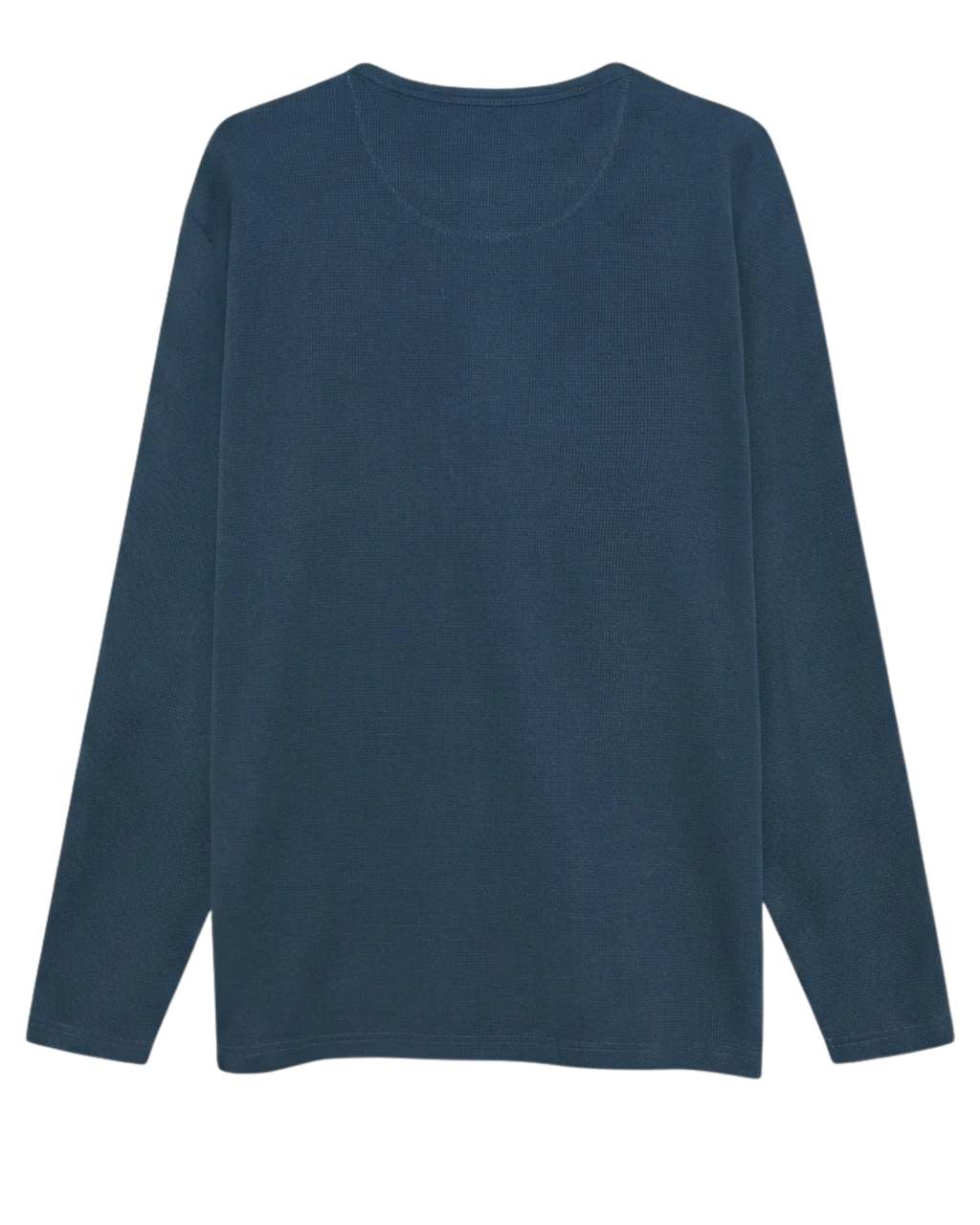 Signal 13615 DerekSi Granddad Waffle Henley Blue