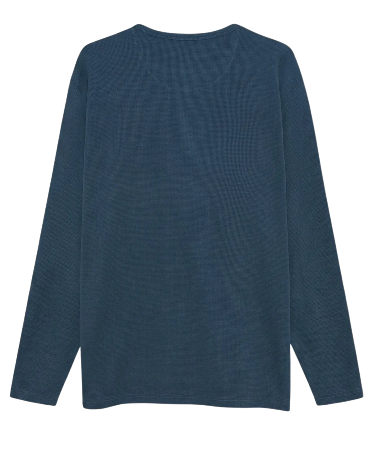 Signal 13615 DerekSi Granddad Waffle Henley Blue