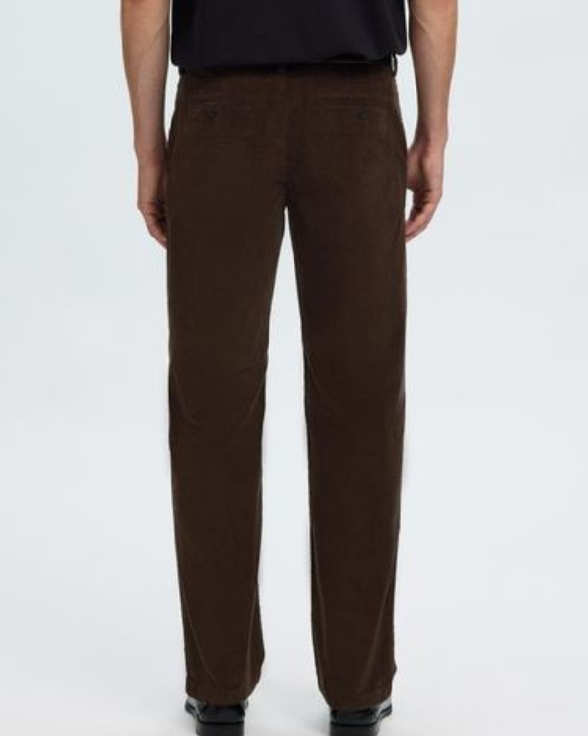 Selected "SLM196-STRAIGHT MILES" Fløjlsbukser Brown