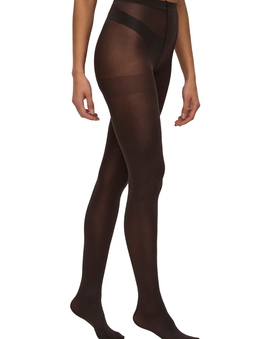 JDY Alma Solid Tights Coffee Bean