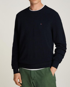 Tommy Hilfiger Essential Structure Crew Neck Desert Sky