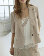 Co'Couture Nadine SS Blazer Bisquet