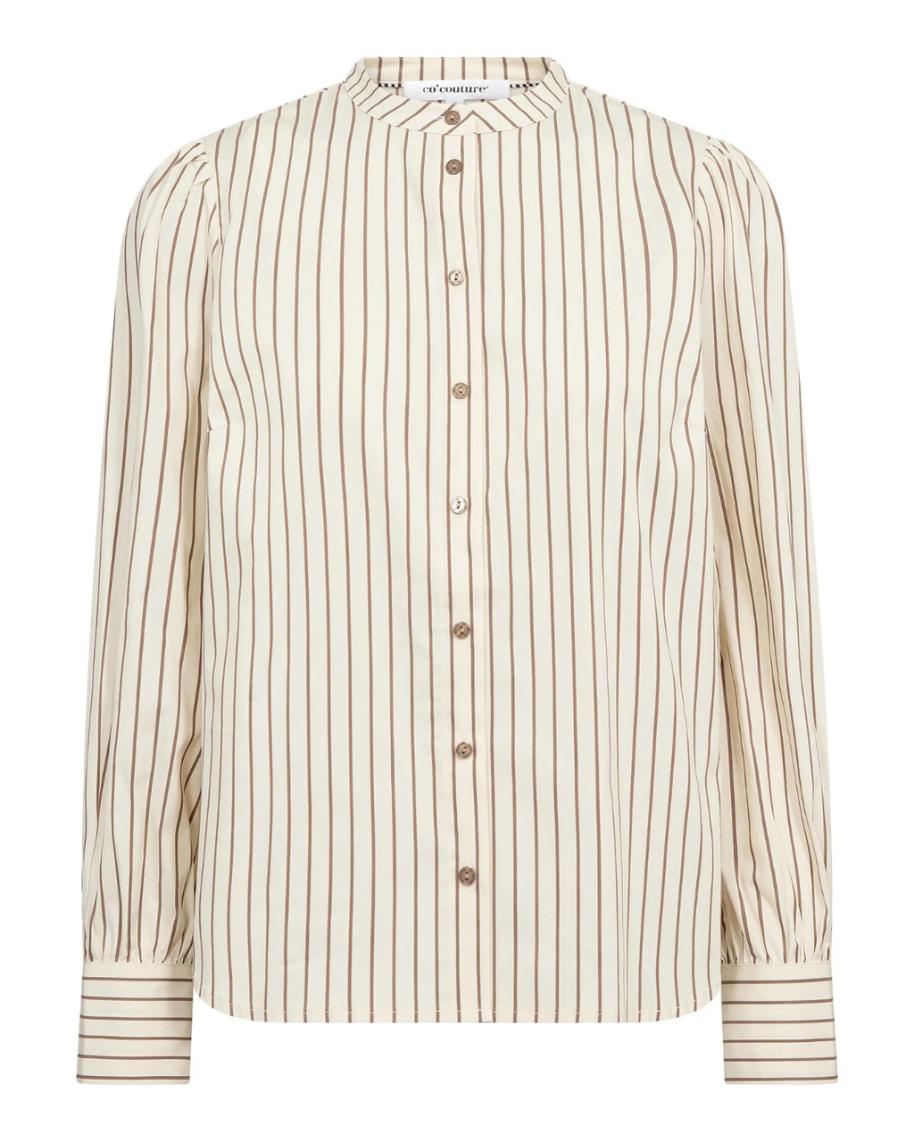 Co'Couture Sigrid Stripe Shirt Bone
