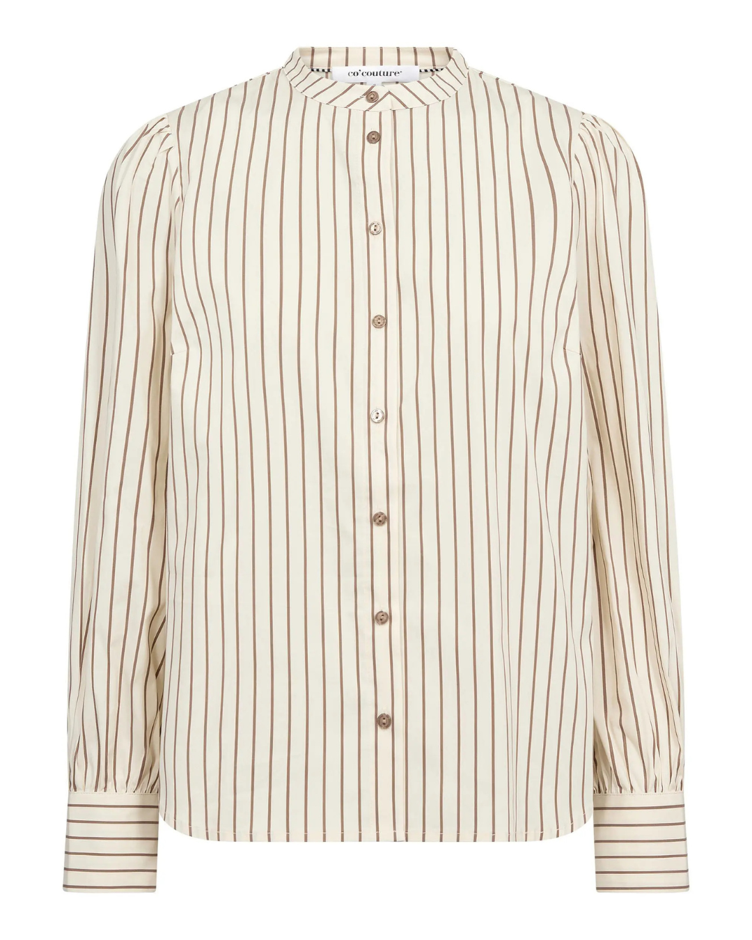 Co'Couture Sigrid Stripe Shirt Bone