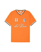 Les Deux Netherland Football Jersey Orange Peel