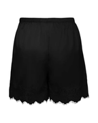 JDY Alana MW Lace Shorts Black