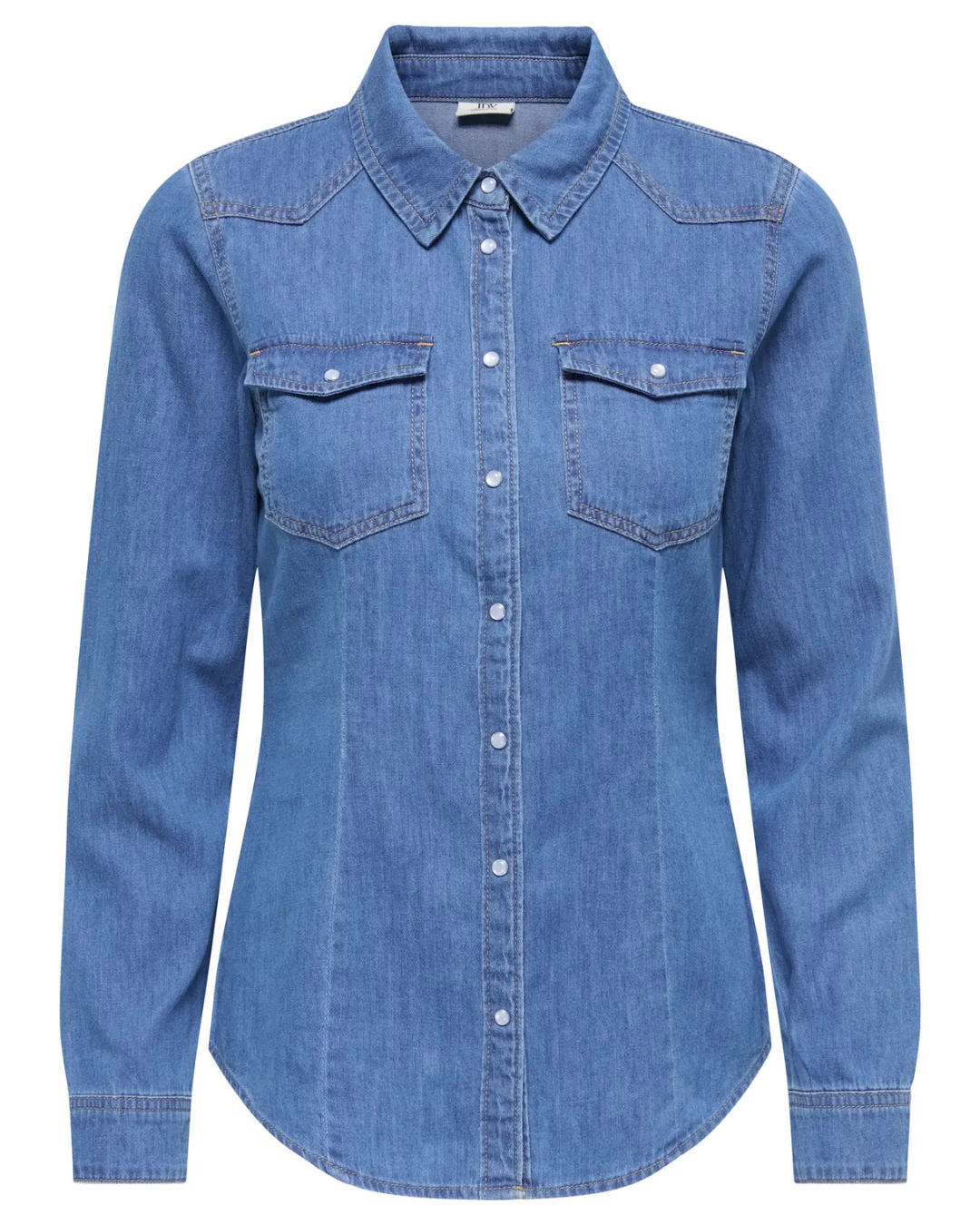 JDY Sandie L/S Shirt Medium Blue Denim