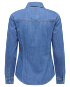 JDY Sandie L/S Shirt Medium Blue Denim