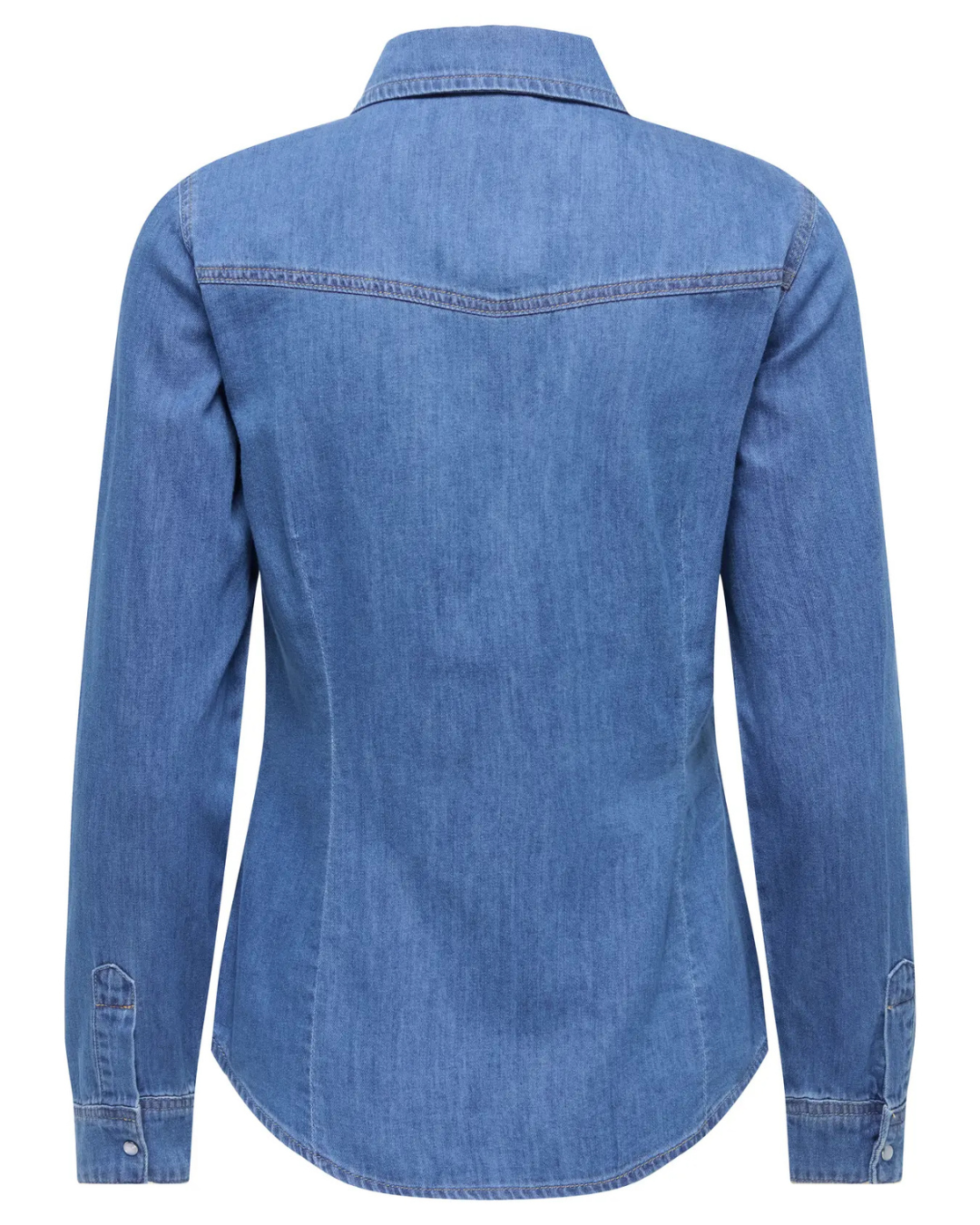 JDY Sandie L/S Shirt Medium Blue Denim